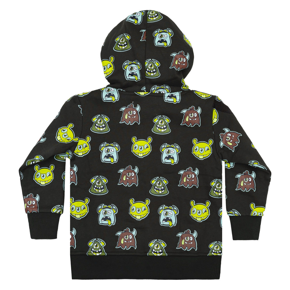 Monster Repeat Zip Hood