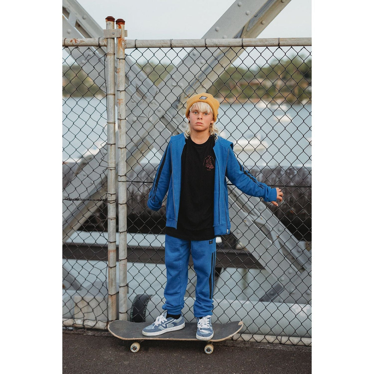 2 Flames Pant - Royal Blue