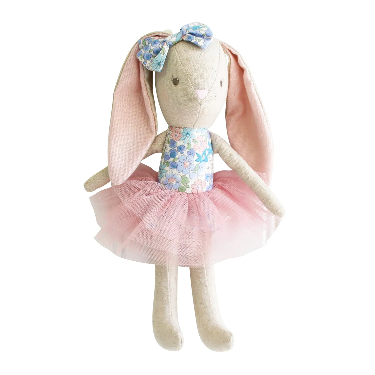 Linen Baby Pearl Toy Liberty Blue