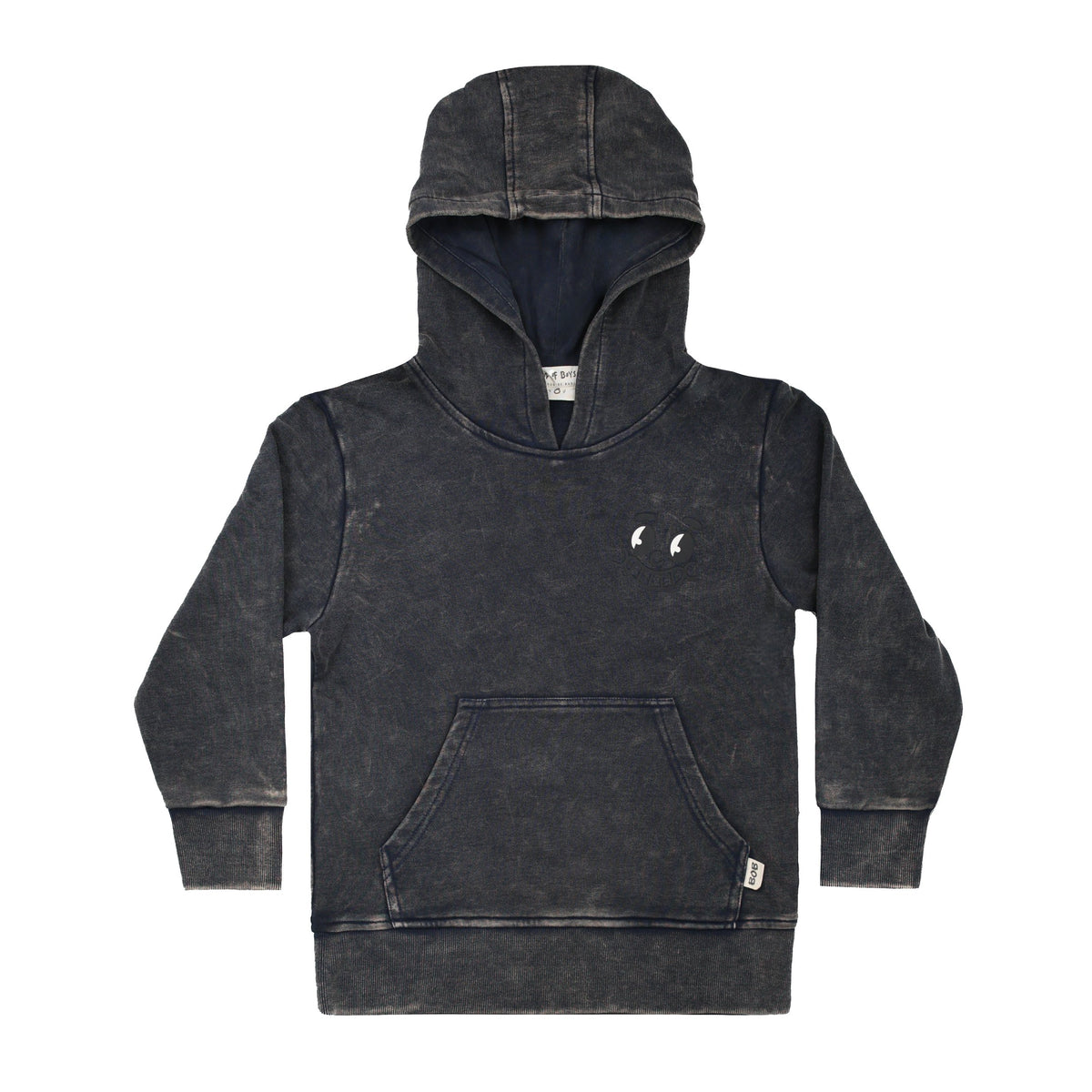 Navy Wash Burger Hood