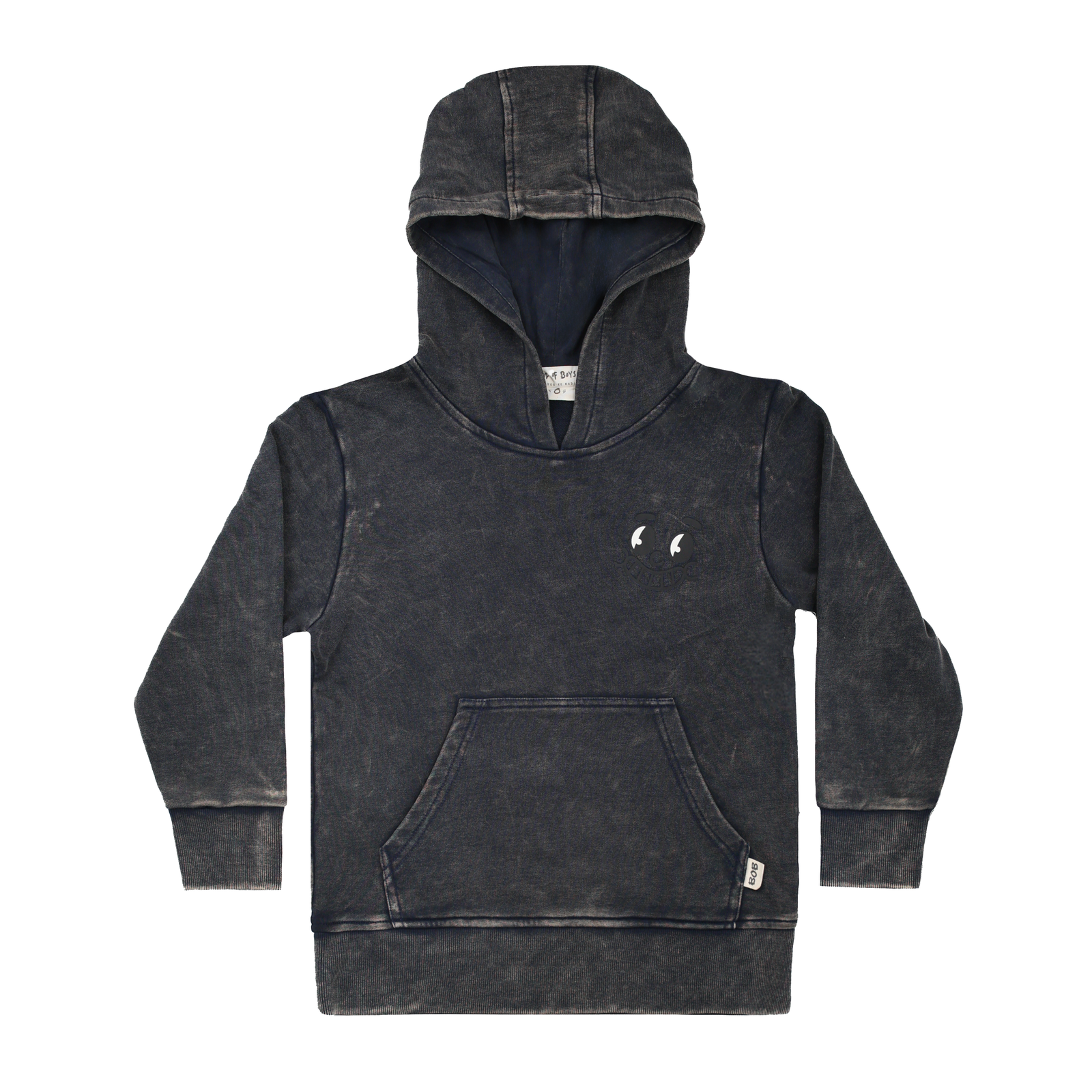 Navy Wash Burger Hood
