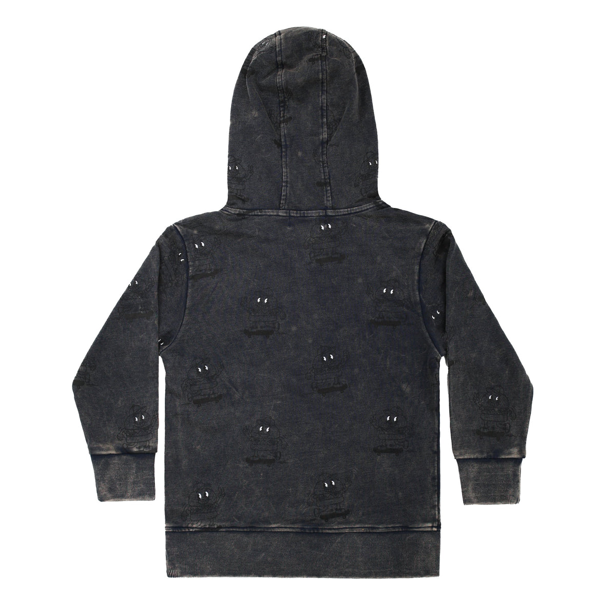 Navy Wash Burger Repeat Hood