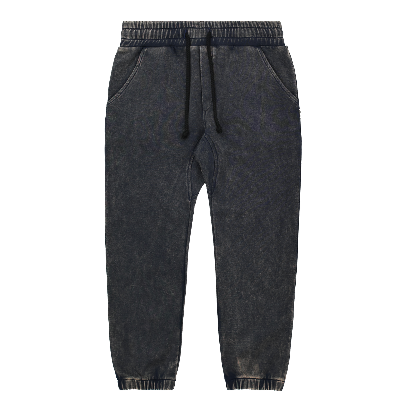 Navy Wash Track Pants