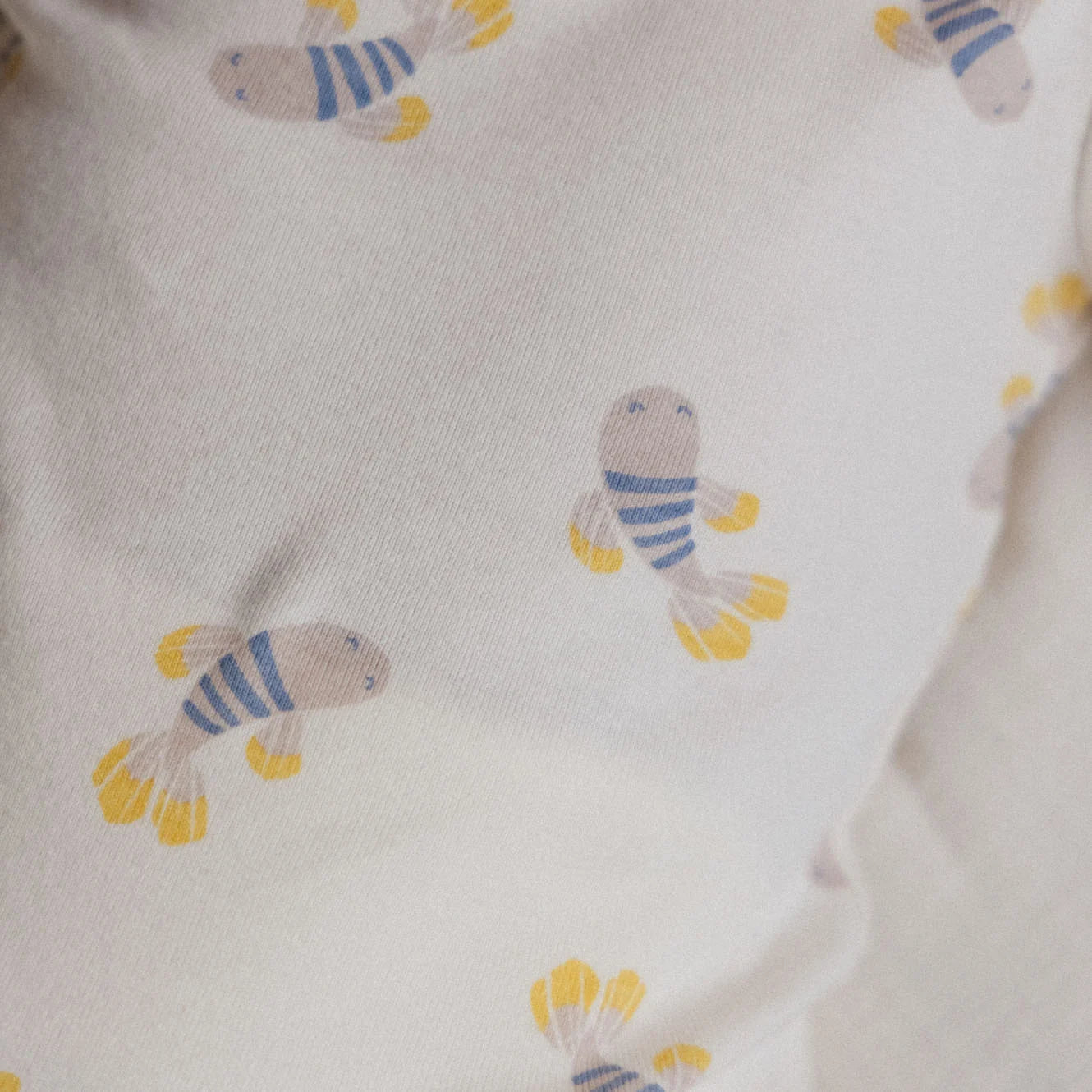 Short Sleeve Bodysuit - Fish Fable Print