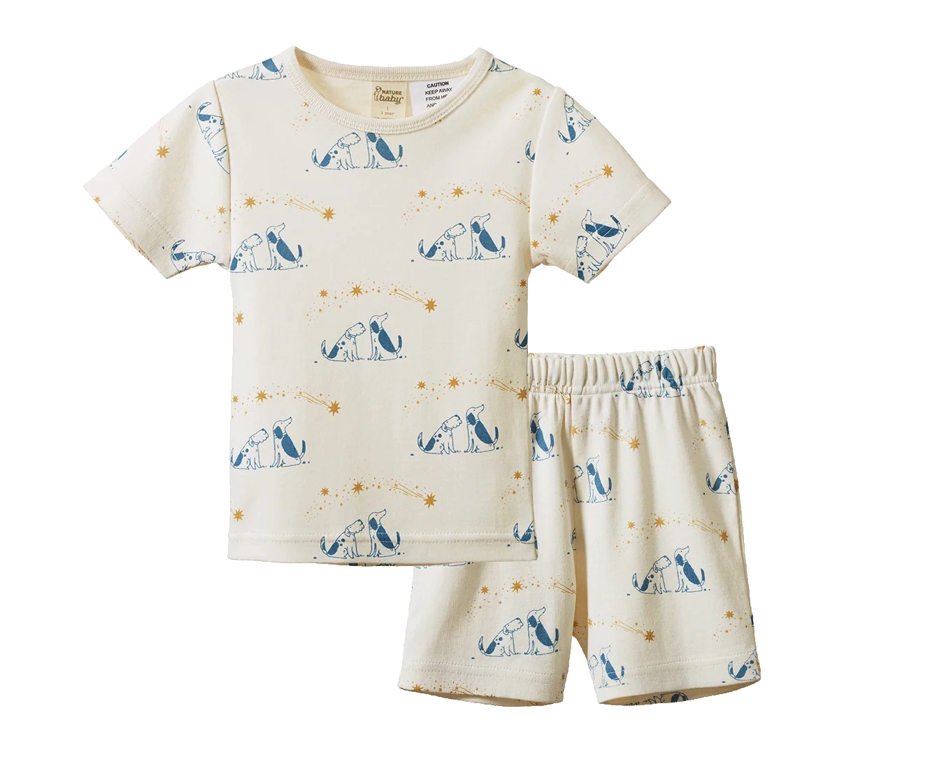 Shortie Pyjama Set - Dog Dream Print