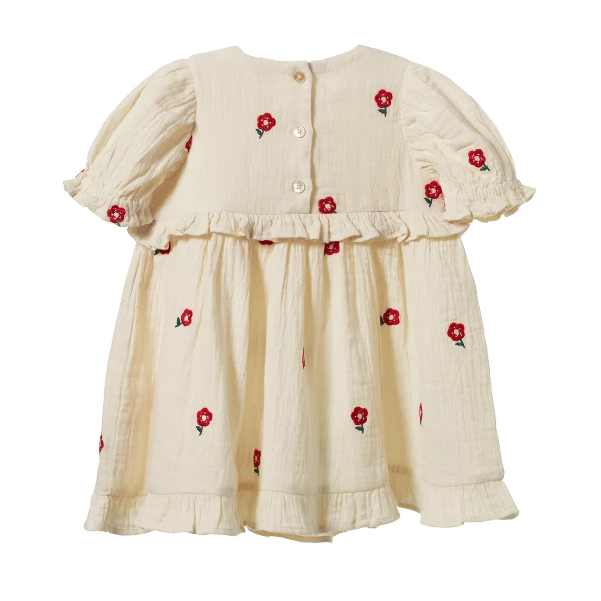 Valentina Dress - Red Flora