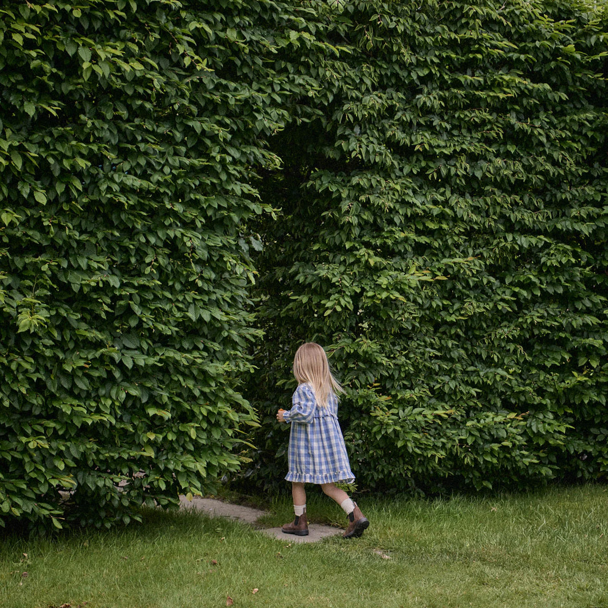 Nora Dress - Bluebelle Check