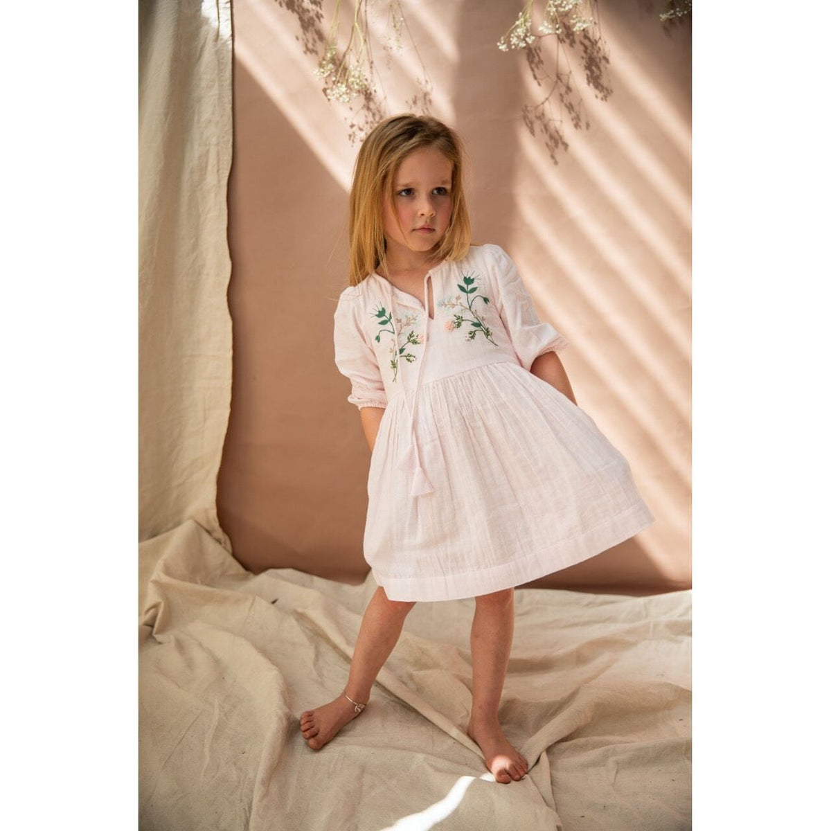 Nadia Dress-Pink Pond