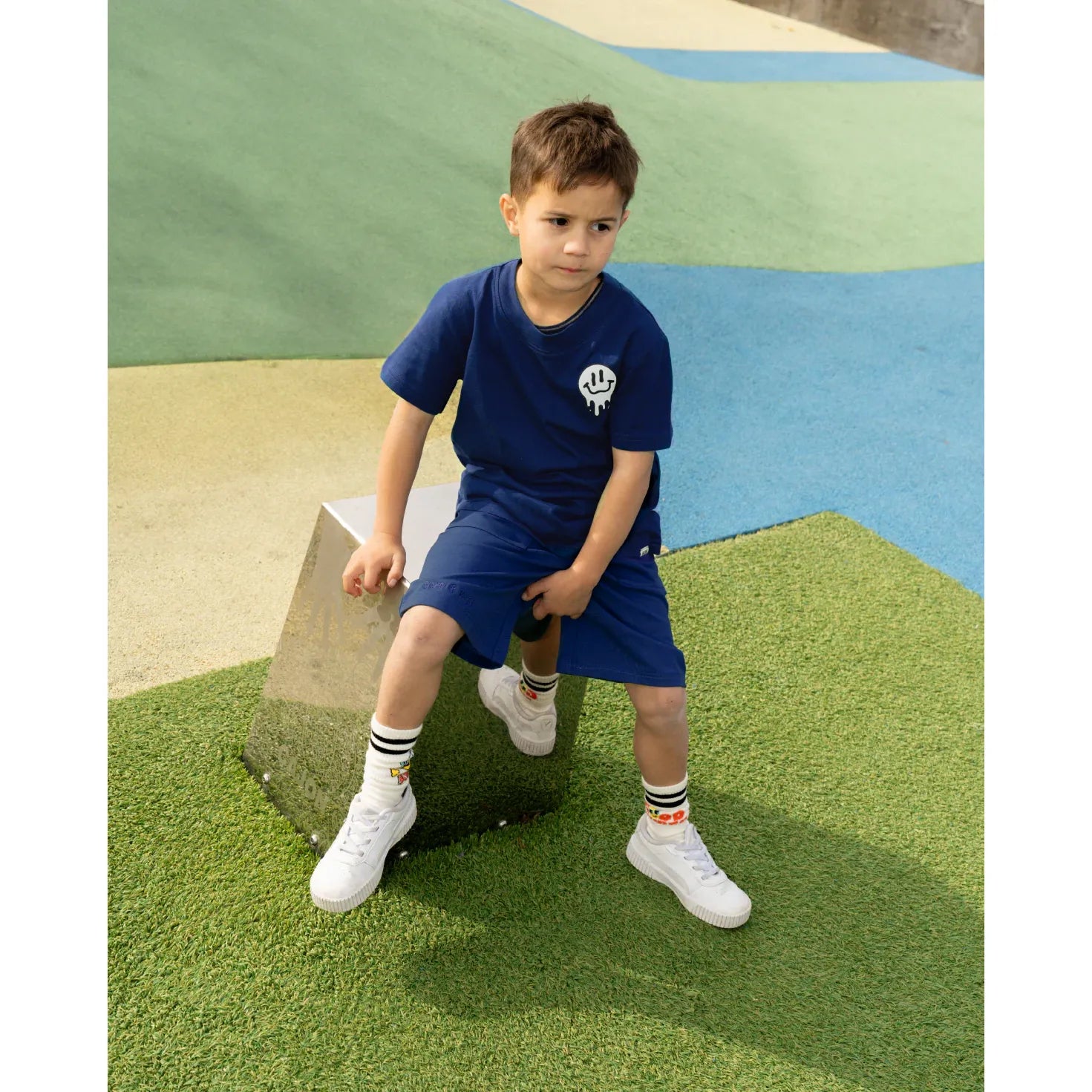 Navy BOB Shorts
