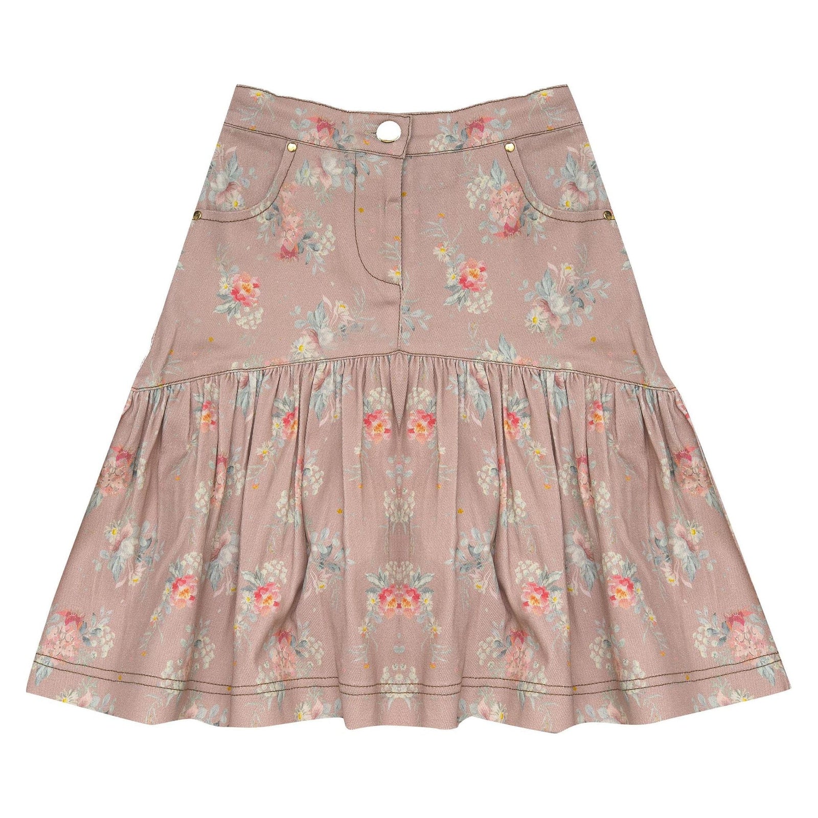 Nina Skirt-Lamb Chop Country Garden