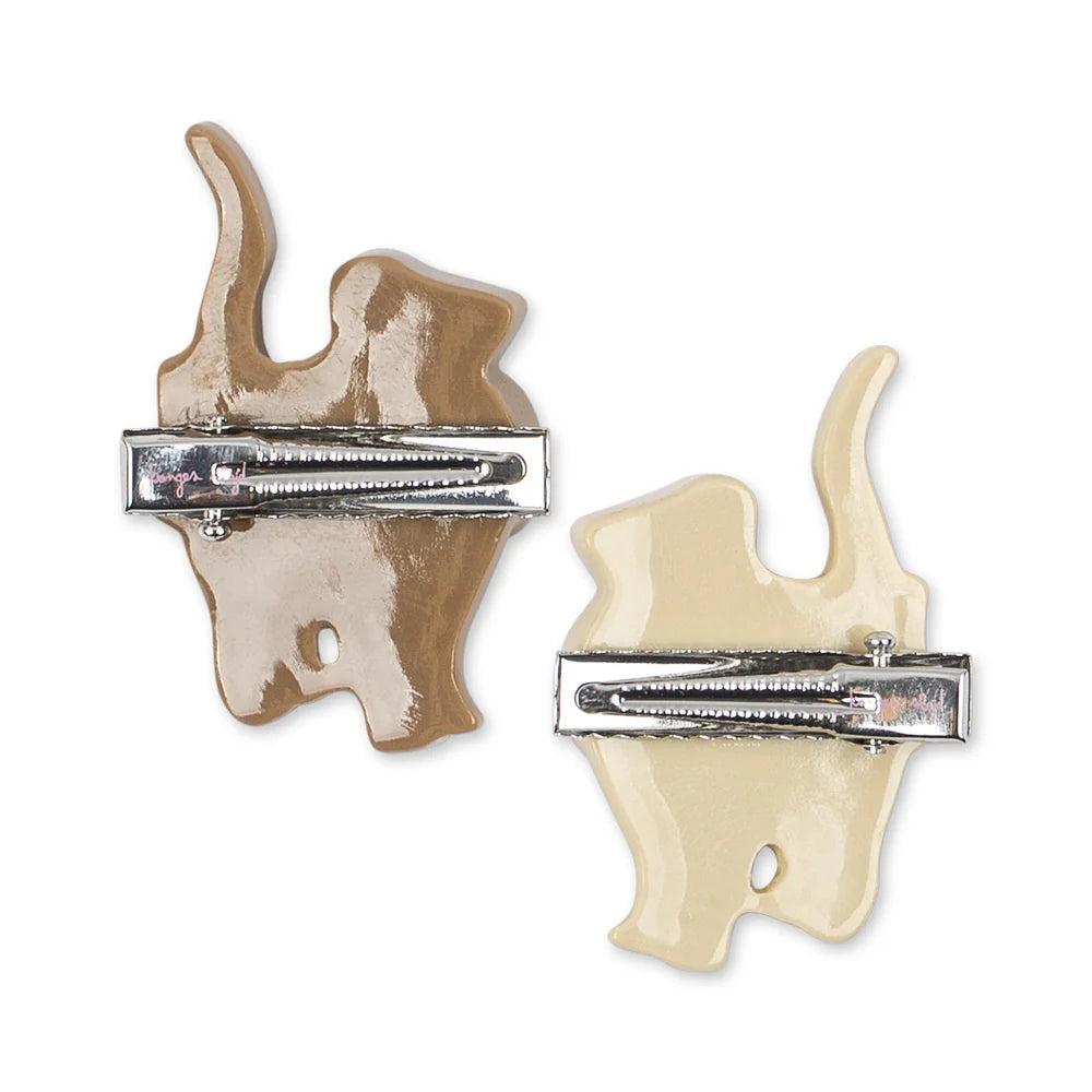 2 Pack Kitten Hair Clip - Bow Kitty