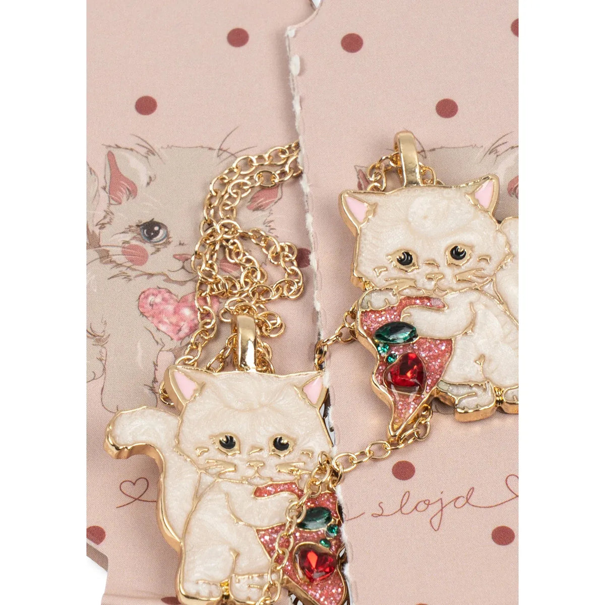 Kitty Bestie Necklace - Gold