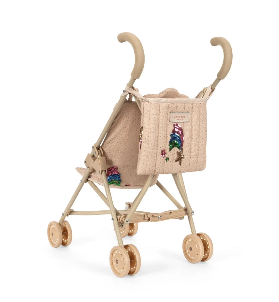 Tulle Doll Stroller - Rainbow Star