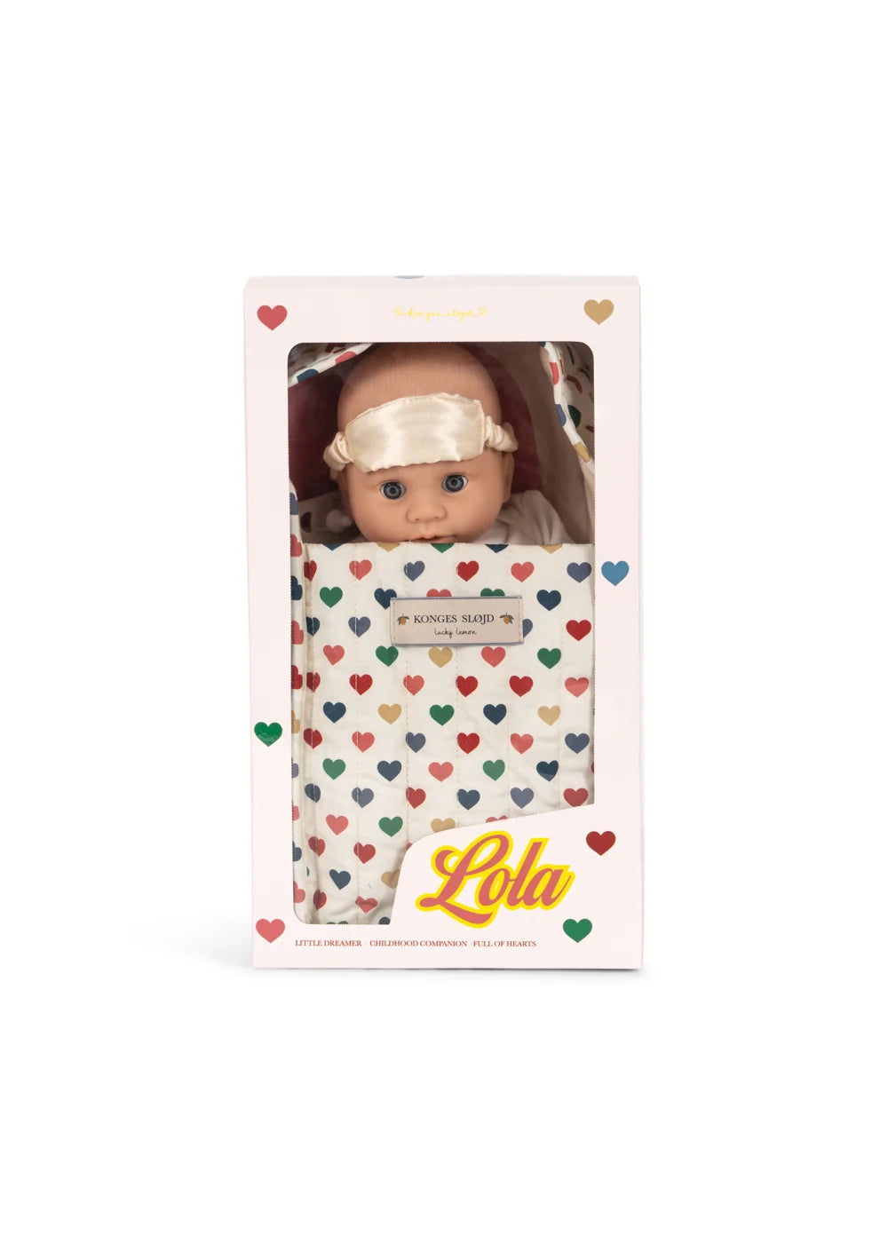 Lola Baby Doll Set - Coeur Coloré