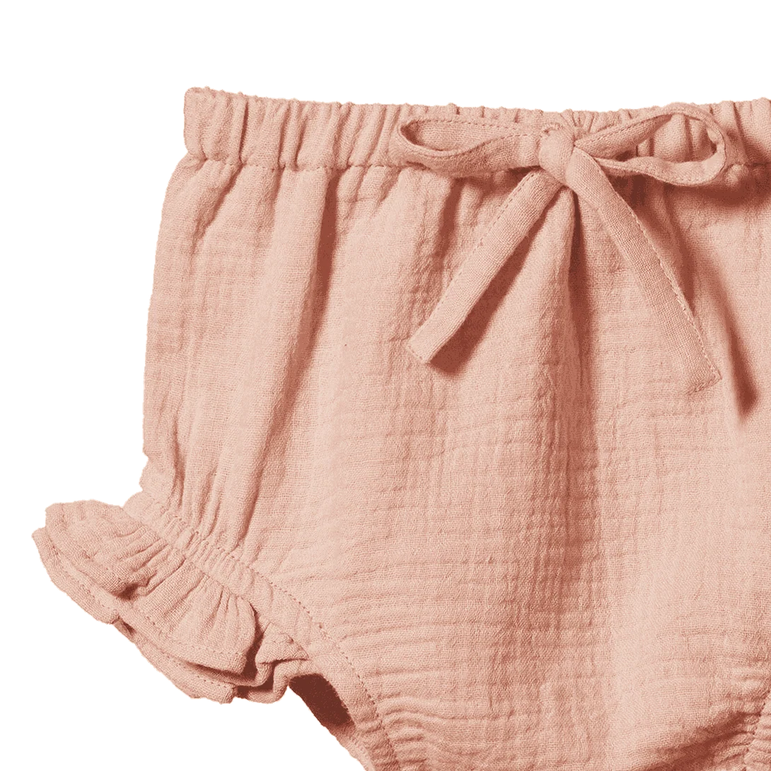Petal Bloomers Muslin - Rose Dust