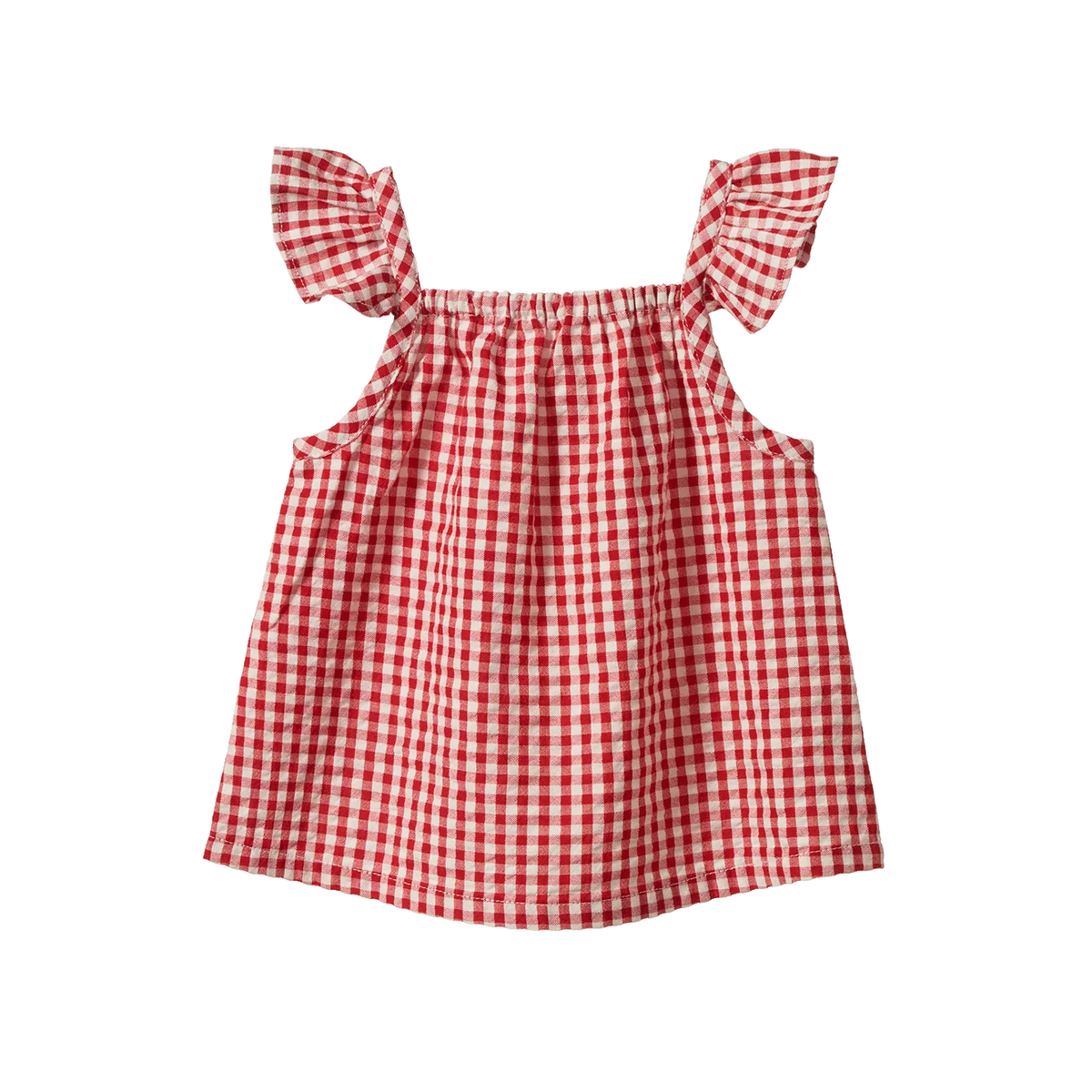 Petal Set - Red Gingham