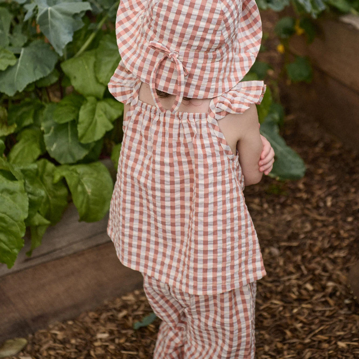 Pippin Pants - Dandelion Gingham