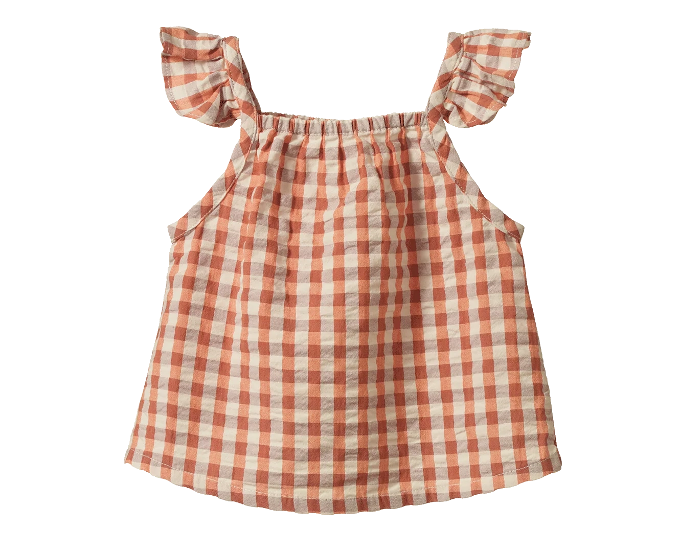 Petal Top - Dandelion Gingham