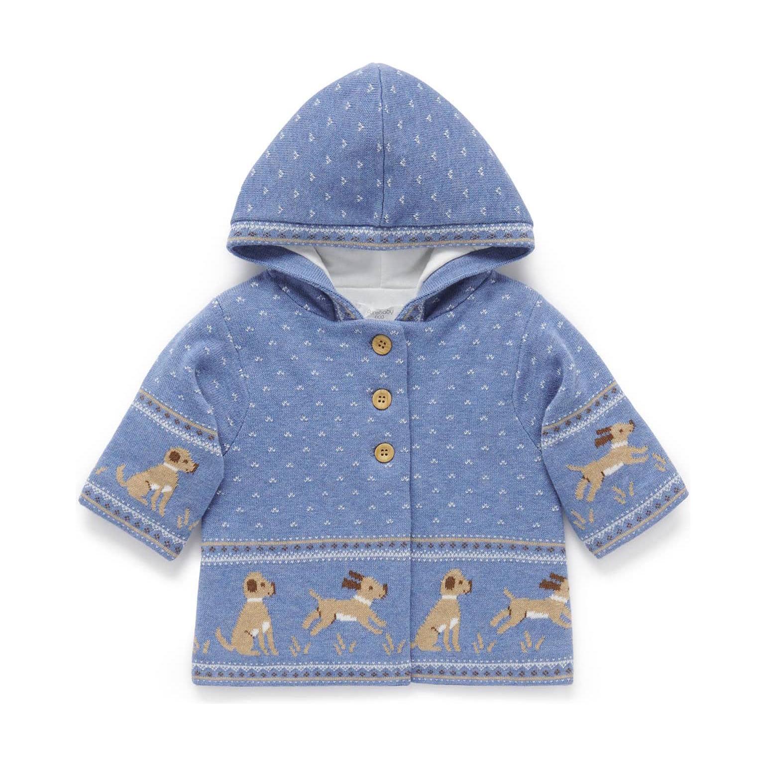 Doggy Knitted Padded Jacket