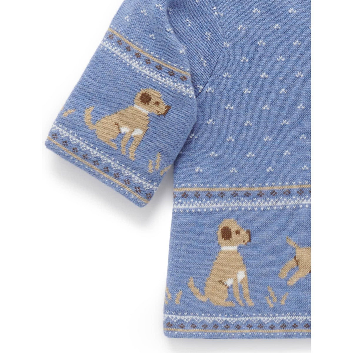 Doggy Knitted Padded Jacket