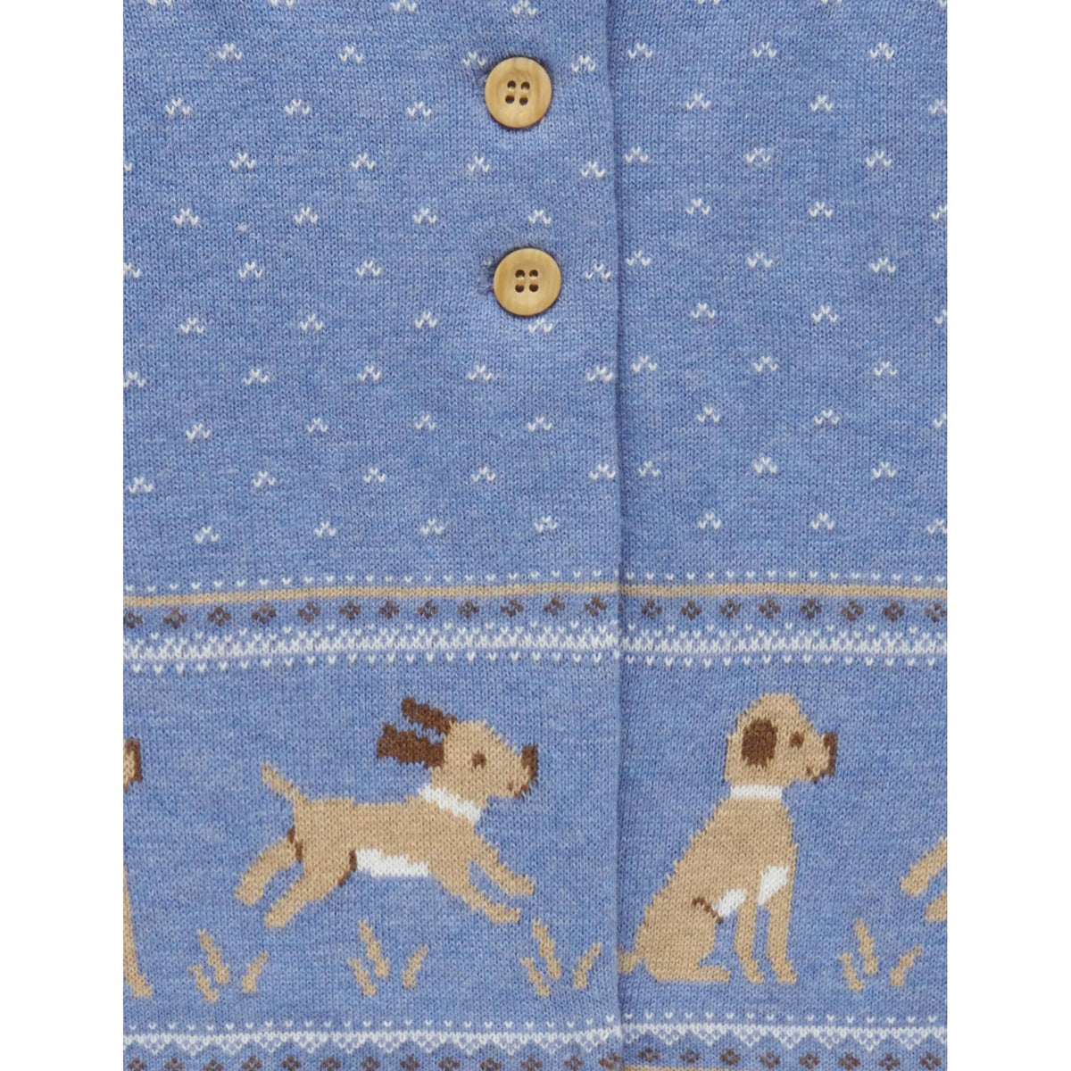 Doggy Knitted Padded Jacket