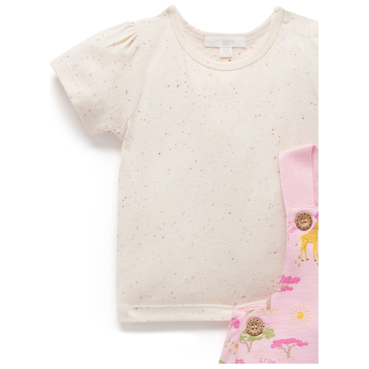 Safari Overall Set - Giraffe