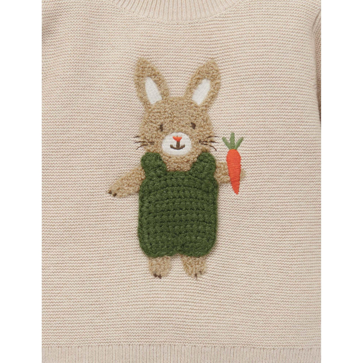 Bunny Jumper - Oatmeal
