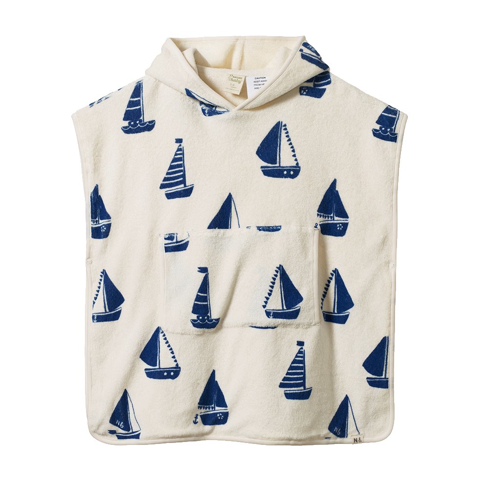 Poncho Towel - Regatta Print