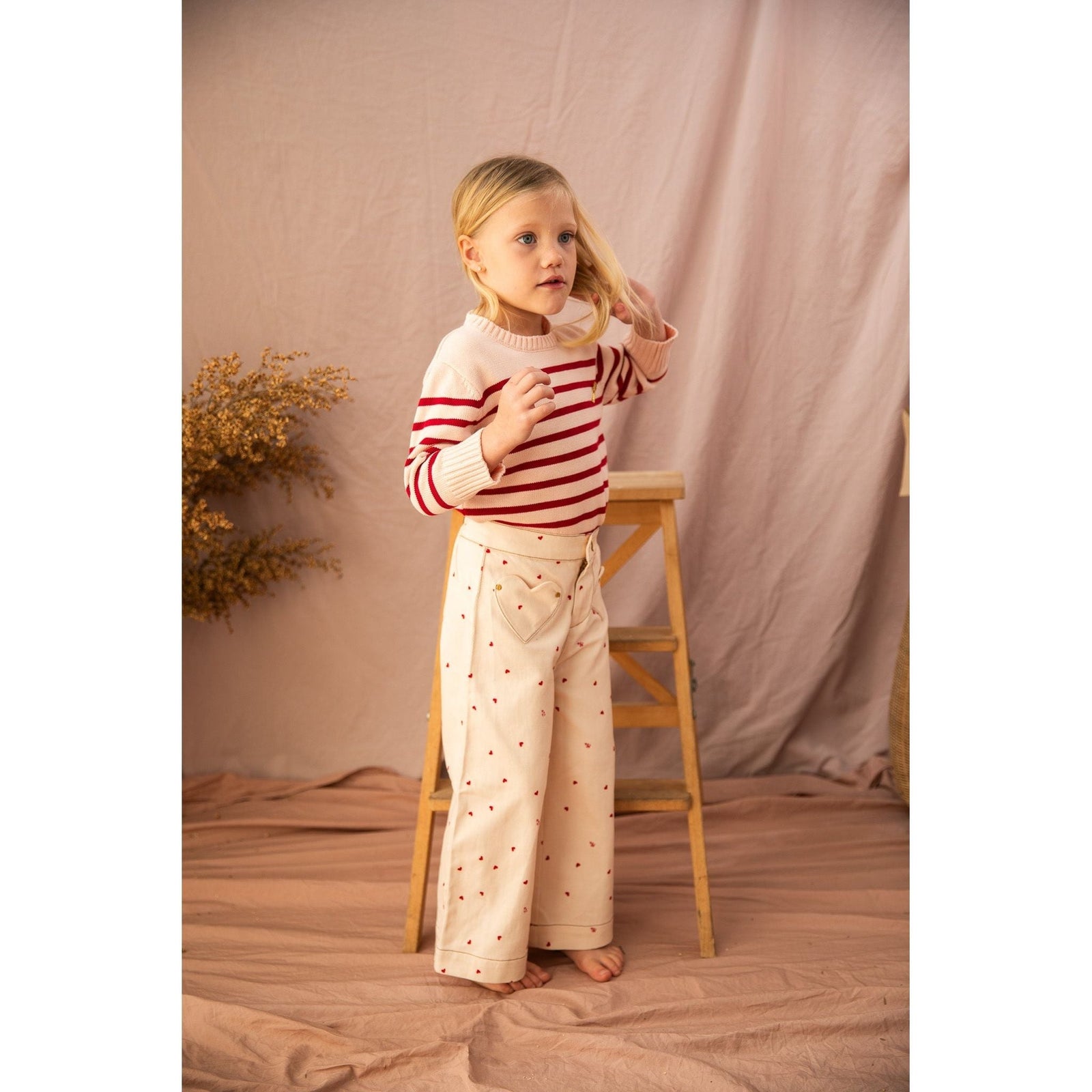 Penelope Pants-Cookie Dough Love Bug