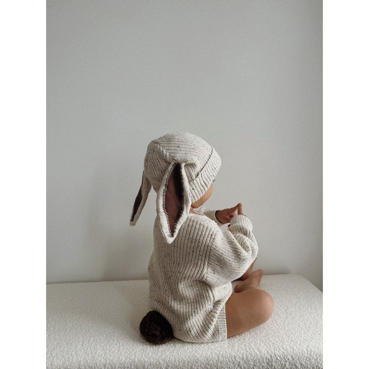 Beanie - Easter Cocoa Fleck