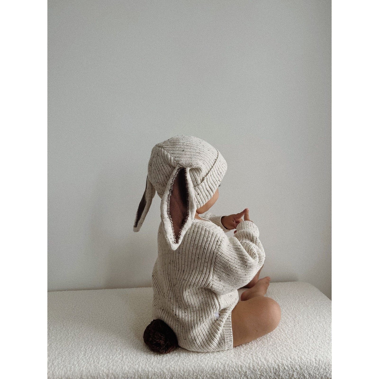 Beanie - Easter Cocoa Fleck