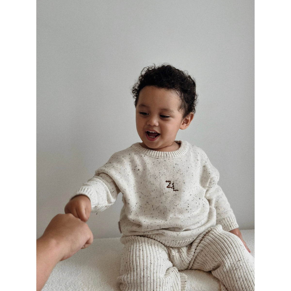 Jumper - Cocoa Fleck Kids