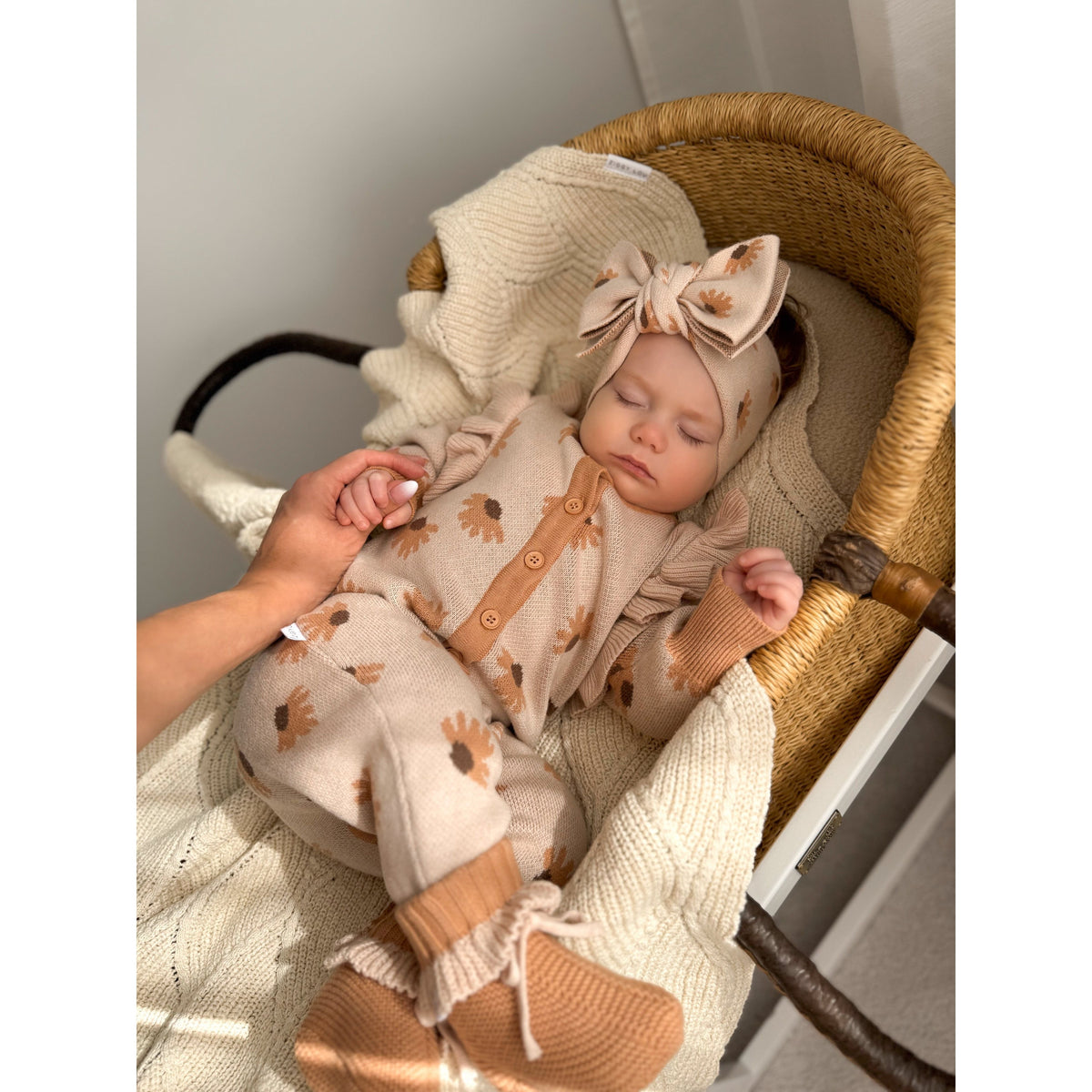 Classic Knit Romper - Hazel