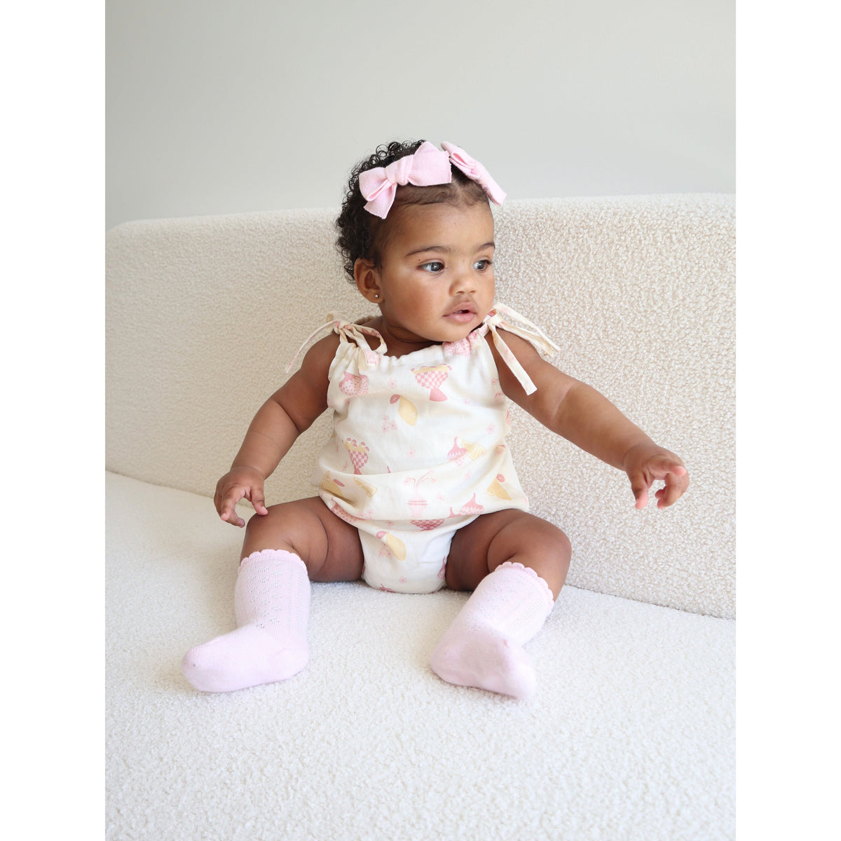 Eva Bubble Romper - August