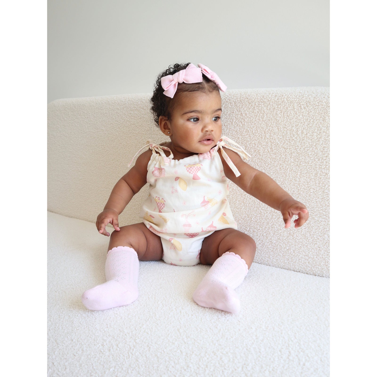Eva Bubble Romper - August