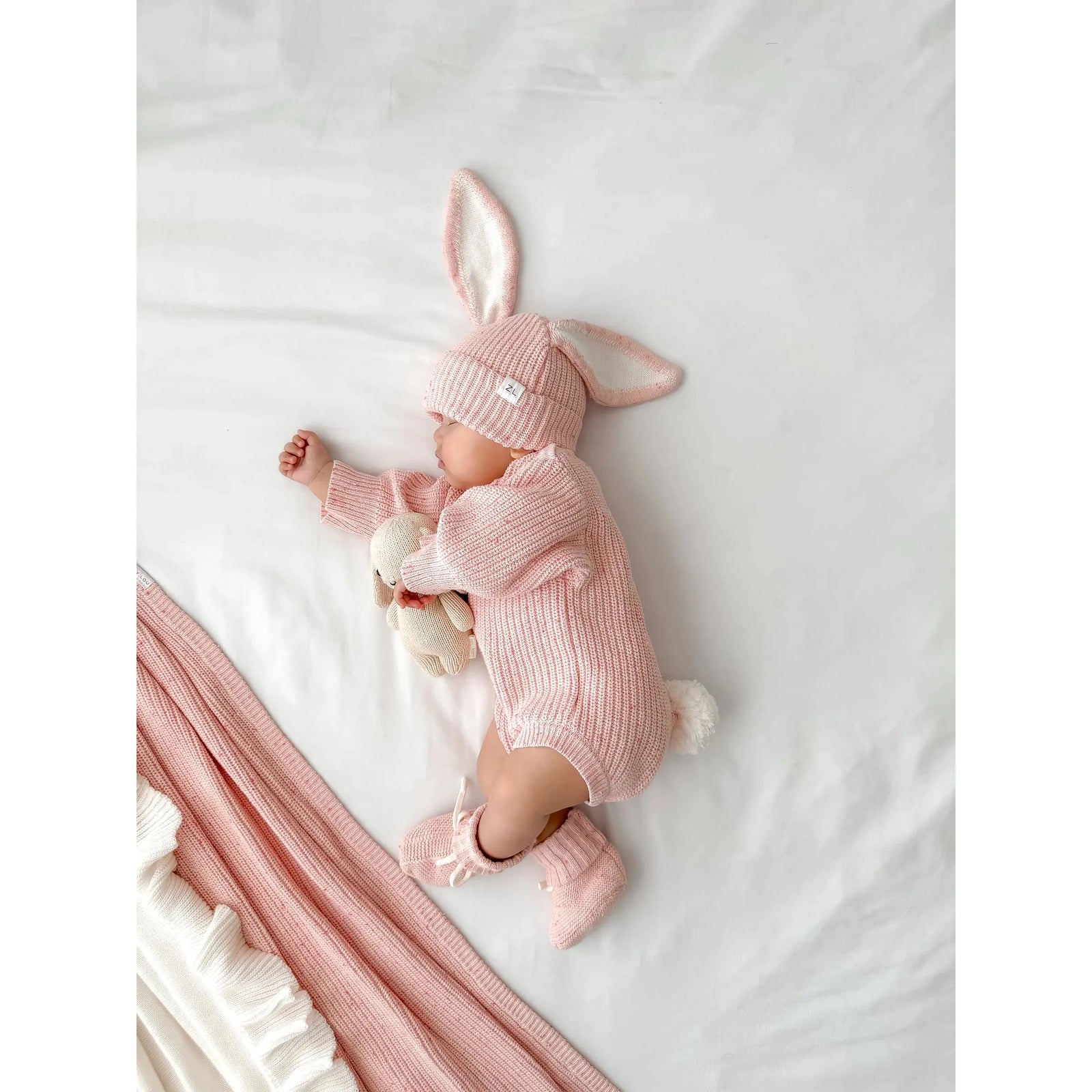 Bubble Romper - Easter Berry Fleck