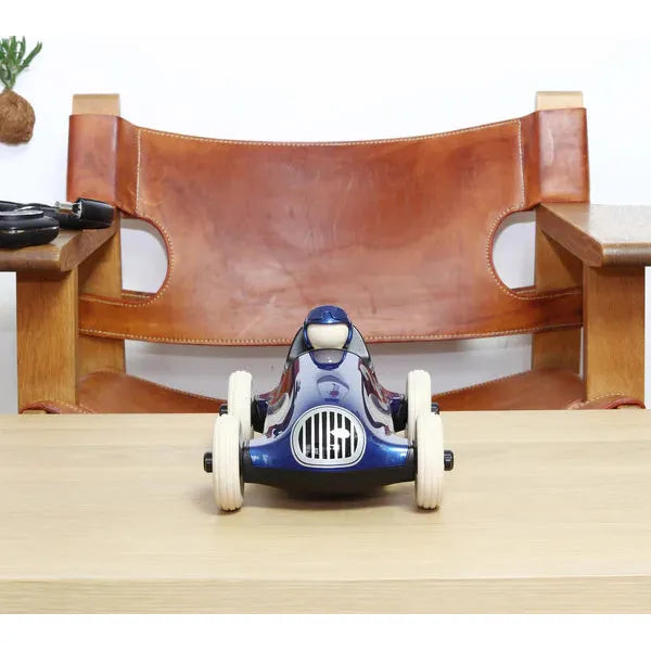 Bruno Racing Car Metallic Blue