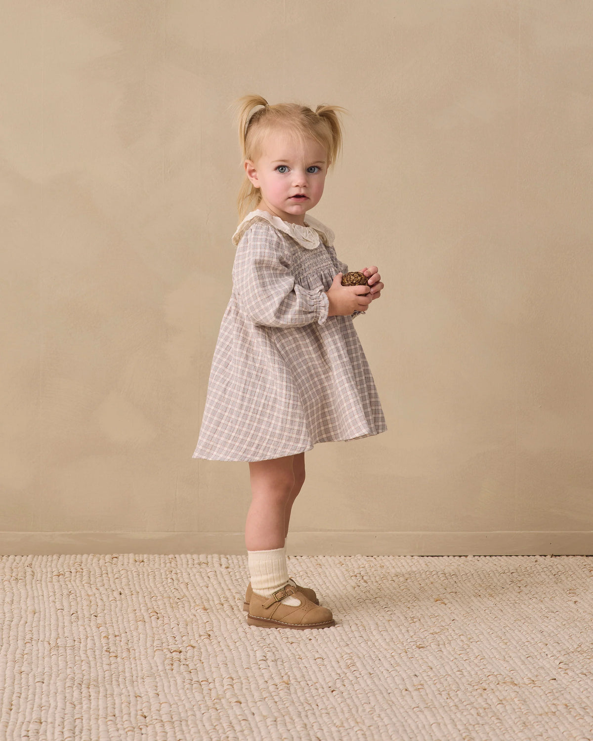 Callie Dress Blue Gingham