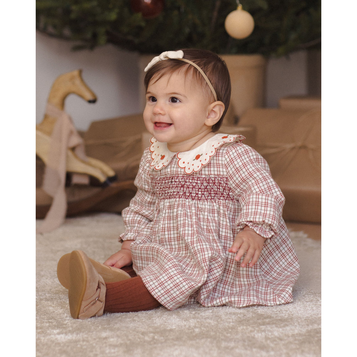 Callie Dress Christmas Plaid