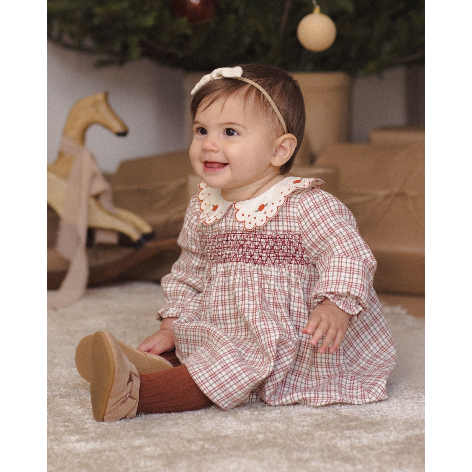 Callie Dress Christmas Plaid