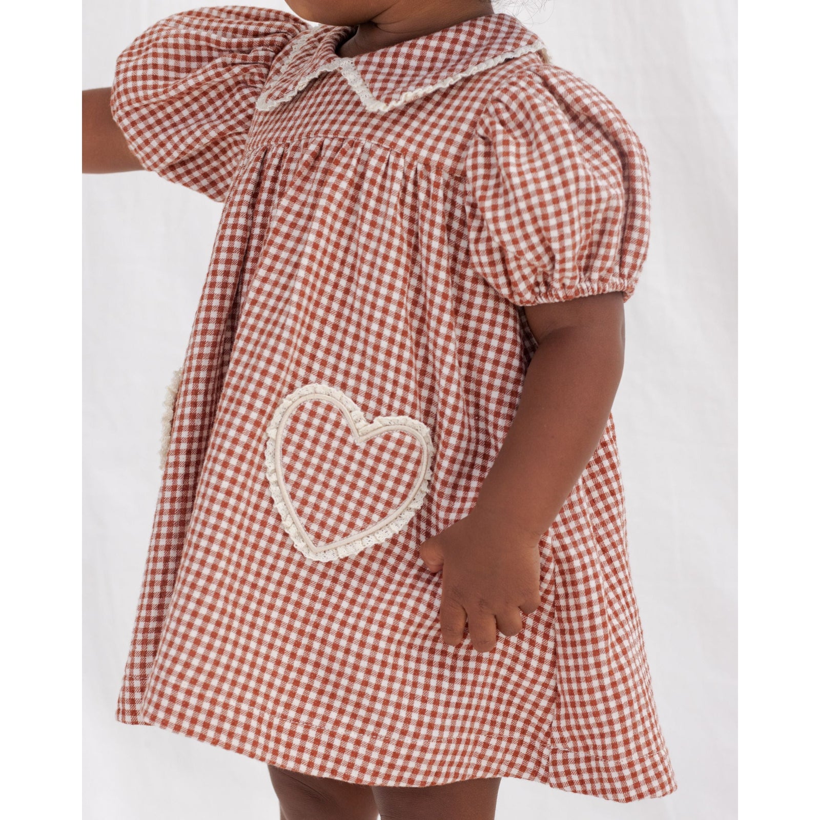Coraline Dress Red Gingham