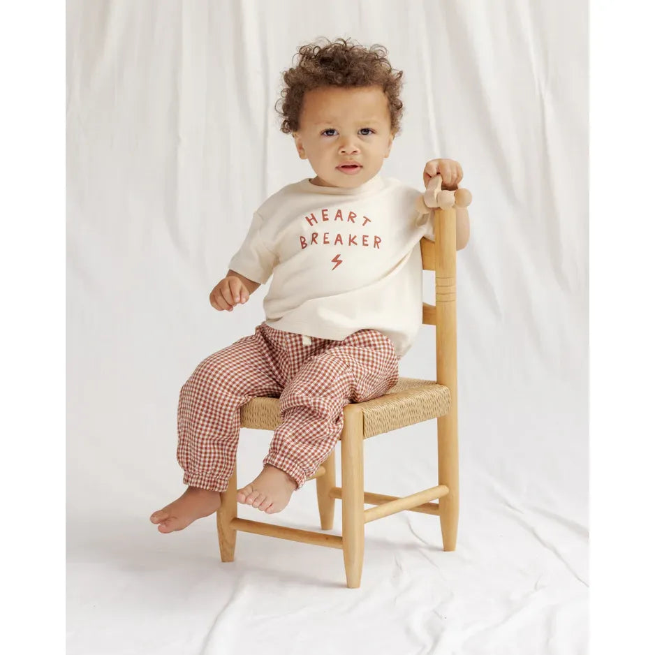Luca Pant Red Gingham
