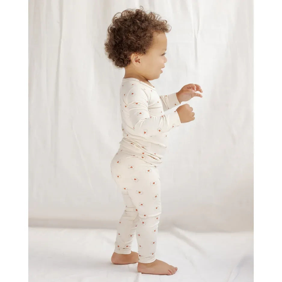 Bamboo Pajama Set Valentine