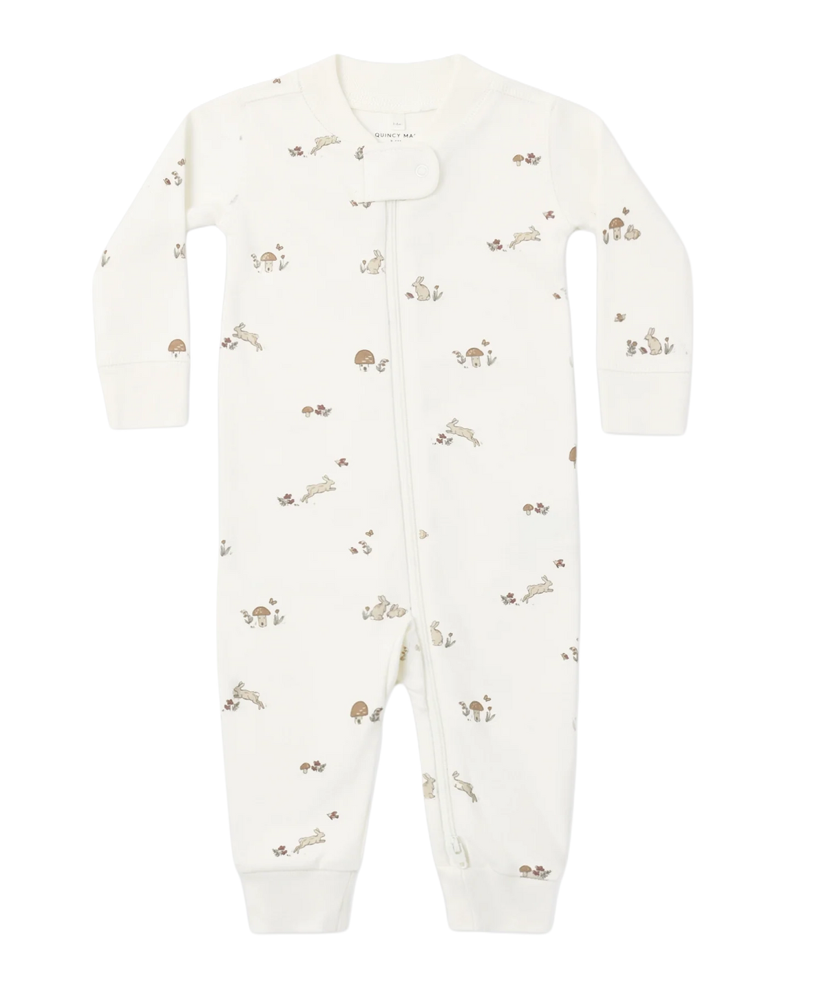 Zip Long Sleeve Sleeper Bunnies
