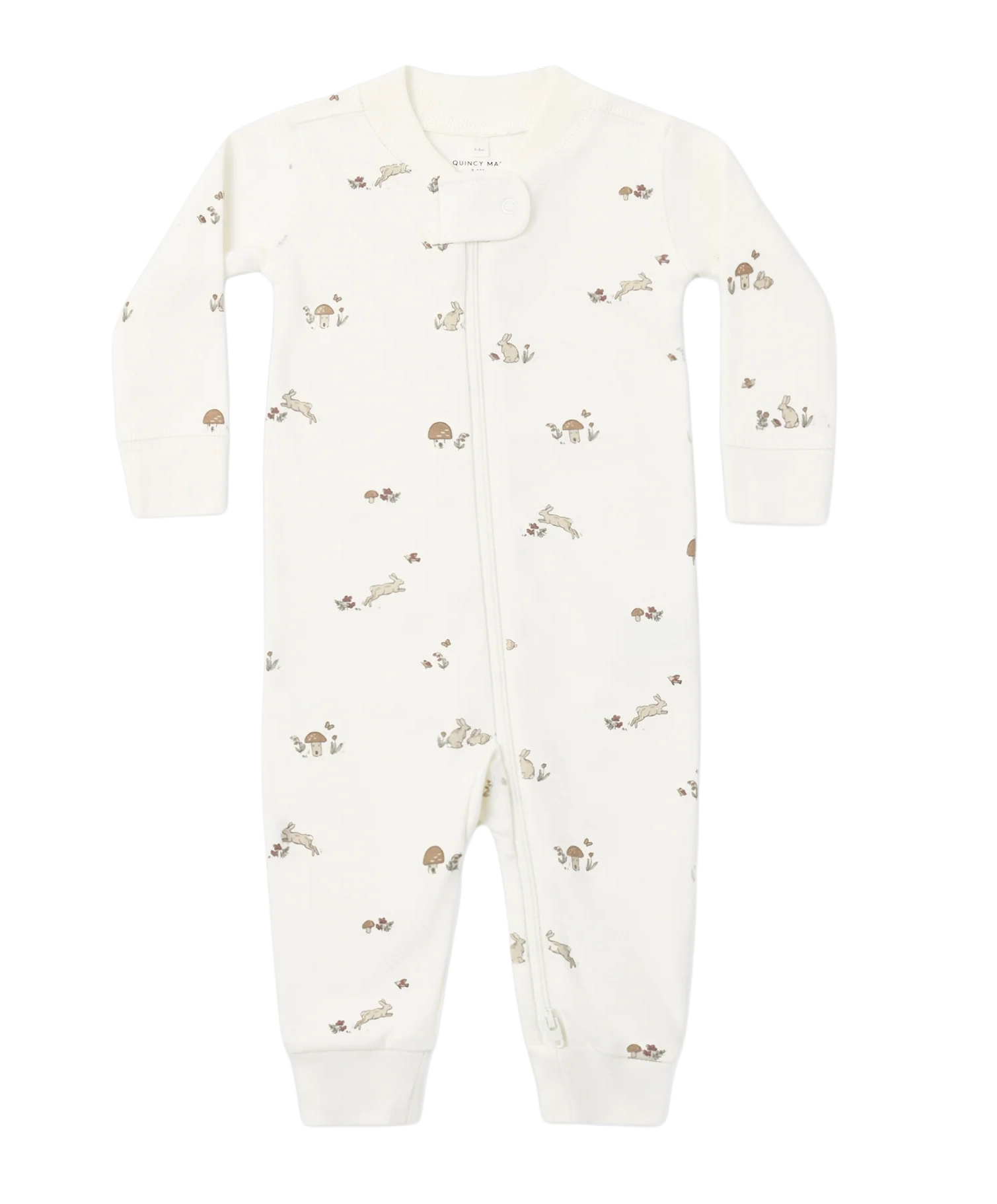 Zip Long Sleeve Sleeper Bunnies