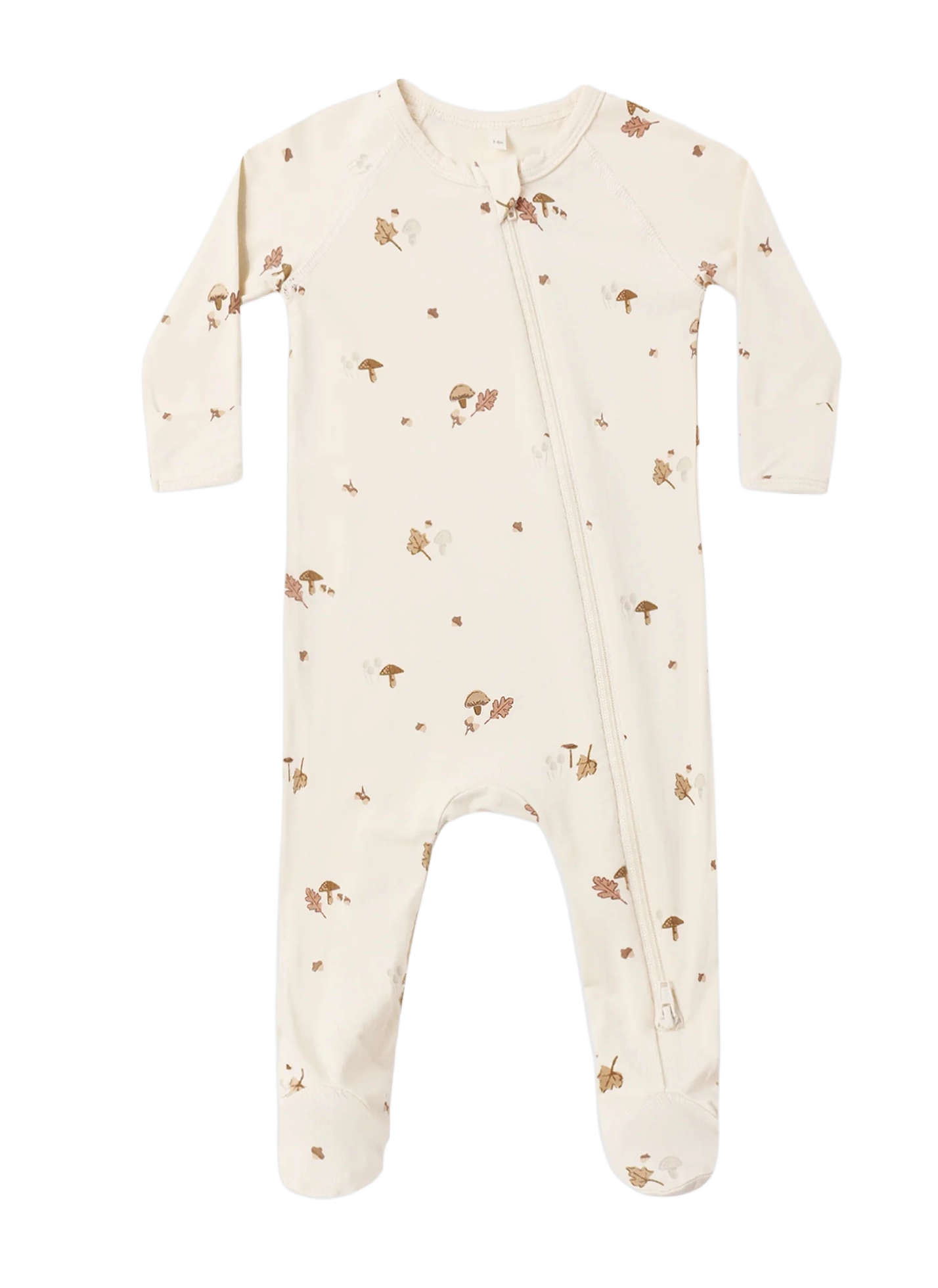 Bamboo Zip Footie Woodland