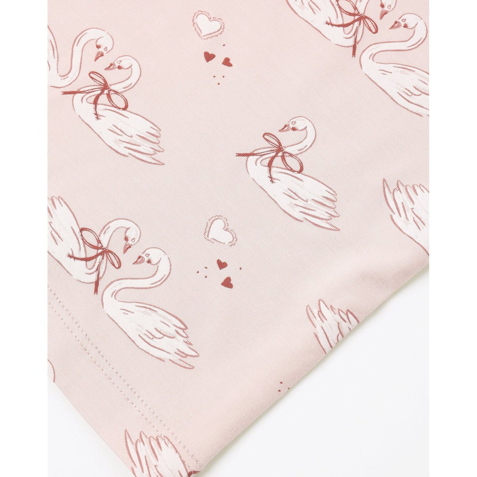 Bamboo Pajama Set Swans