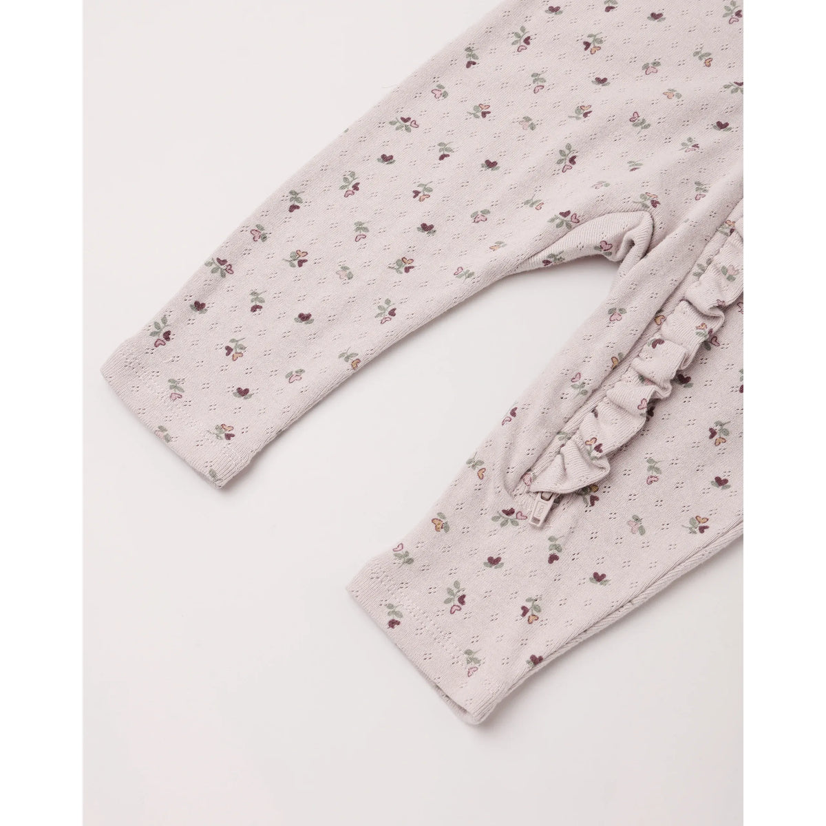 Ruffle Jumpsuit Heart Ditsy