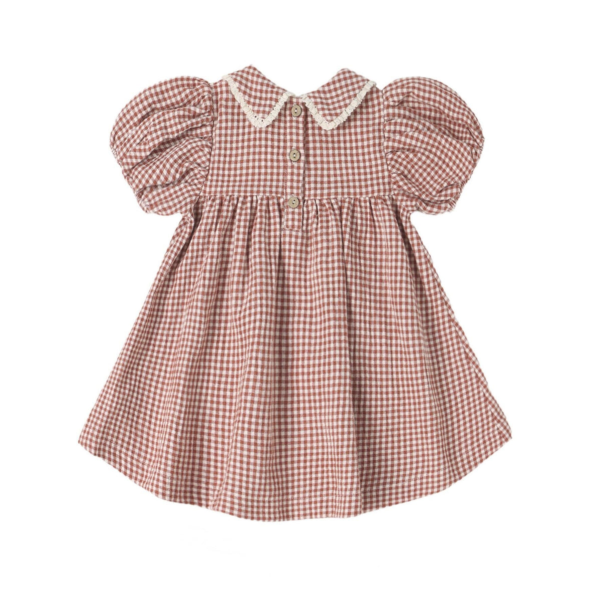 Coraline Dress Red Gingham
