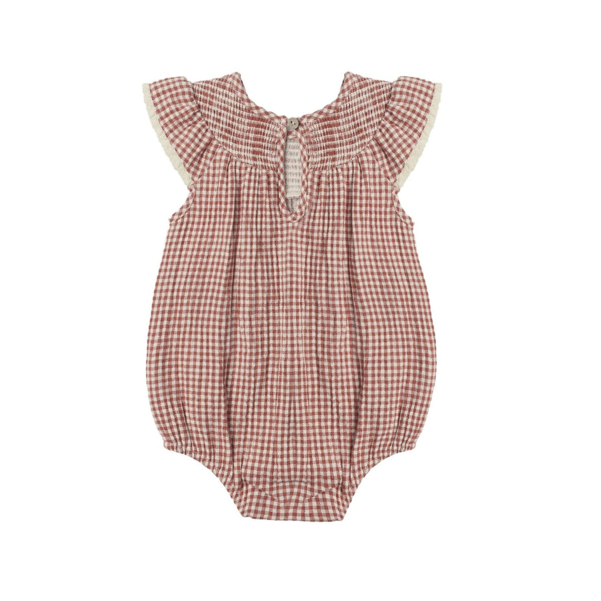Lenore Romper Red Gingham